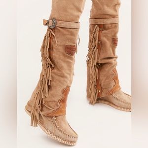Drifter Tall Moccasin Boots